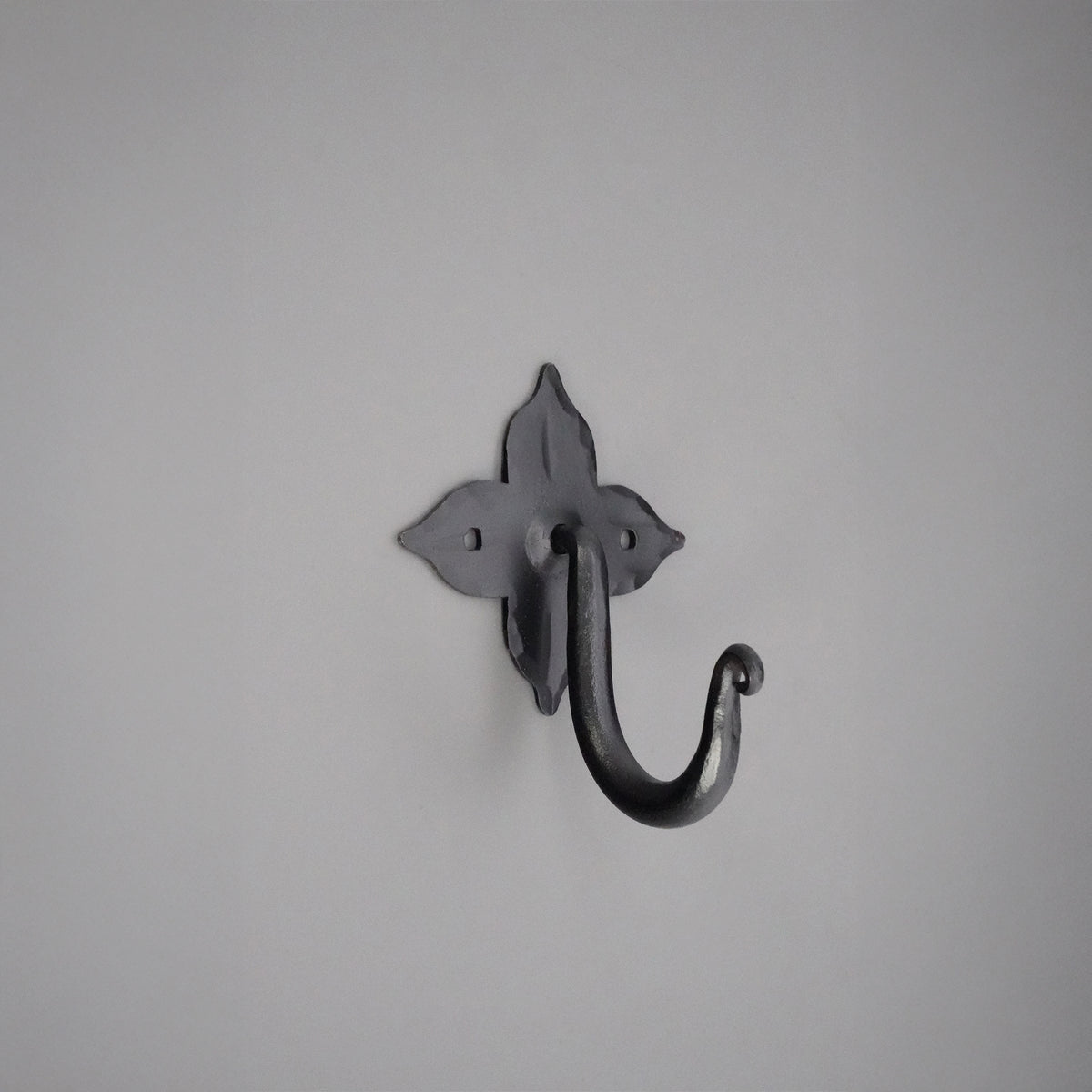 Floret Coat Hook Matt Black