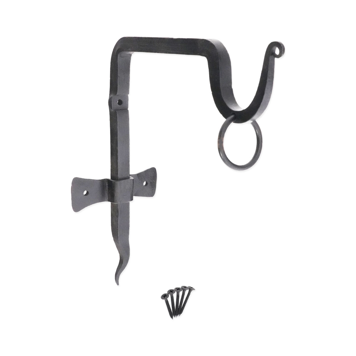 Cosmo Twist Shelf Support Matt Black