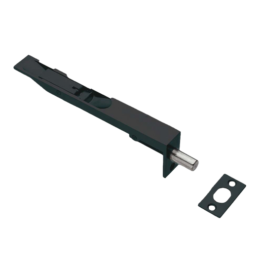 Flush Bolt Matt Black