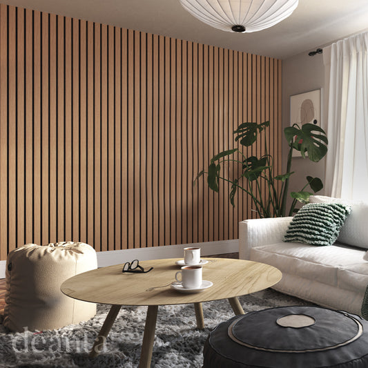 Immerse Acoustic Panelling Oak PLUS lifestyle
