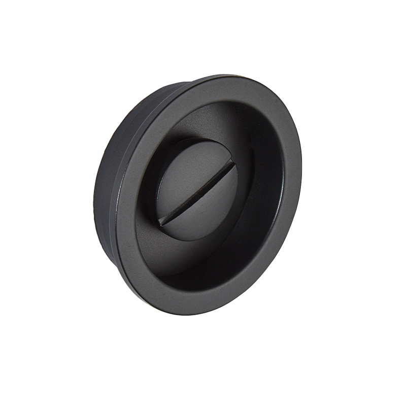 Ironmongery-Aries-Matt-Black-Pocket-Door-Privacy-Handle-2