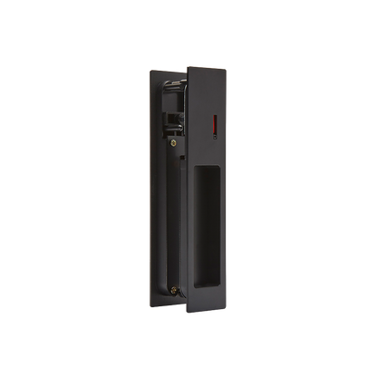 Ironmongery-Gemini-Matt-Black-Pocket-Door-Privacy-Sliding-Lock