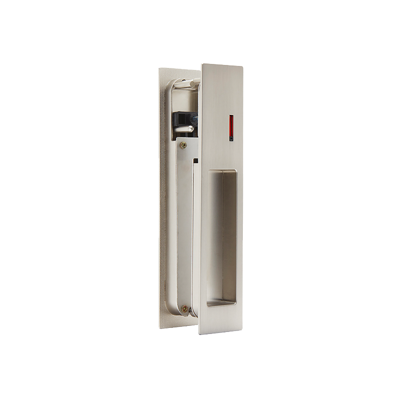 Ironmongery-Gemini-Satin-Chrome-Tone-Pocket-Door-Privacy-Sliding-Lock
