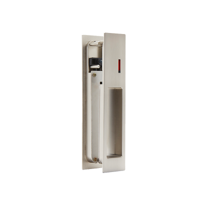 Ironmongery-Gemini-Satin-Chrome-Tone-Pocket-Door-Privacy-Sliding-Lock