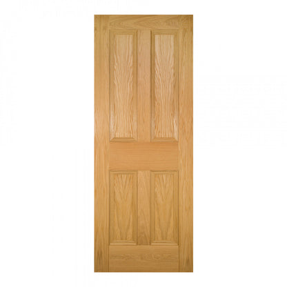 Kingston Unfinished Oak internal door deanta