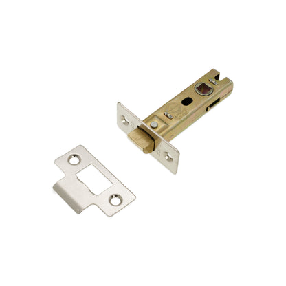 3" CE Bolt Through Tubular latch Nickel Plated