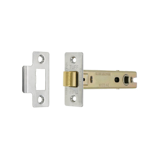 4" CE Bolt Through Tubular latch Nickel Plated