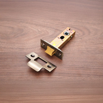 3" H/D Tubular Latch CE - Antique Brass
