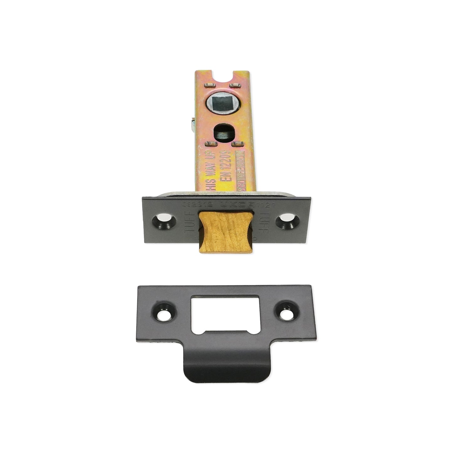 3" H/D Tubular Latch CE - Gunmetal Grey