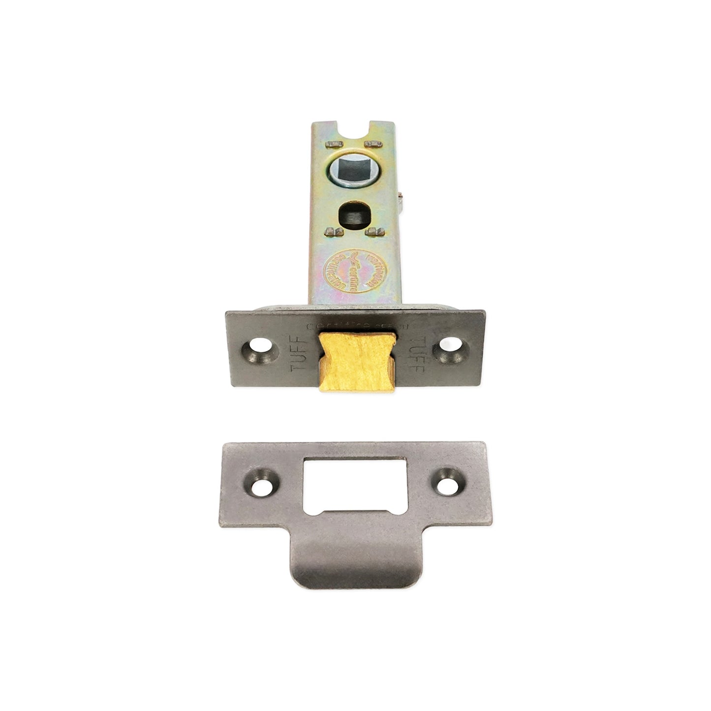 4" H/D Tubular Latch CE - Pewter