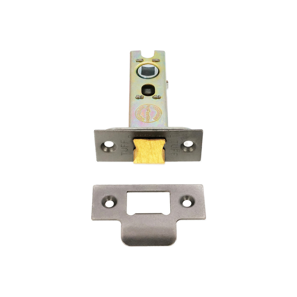 4" H/D Tubular Latch CE - Pewter