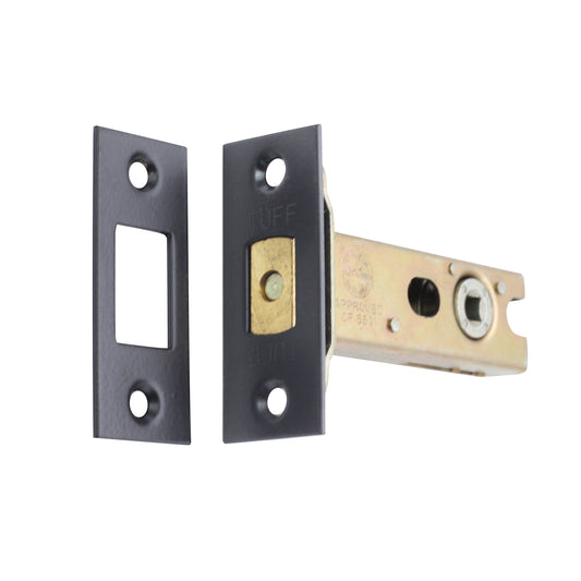 4" Tubular Dead Bolt - Matt Black