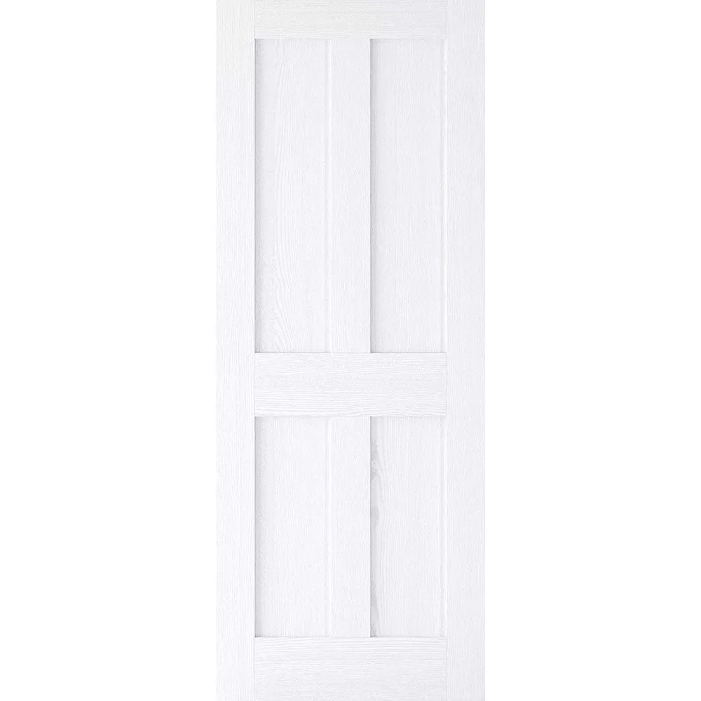 London 4P Primed White Grain