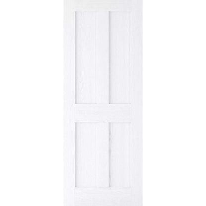 London 4P Primed White Grain