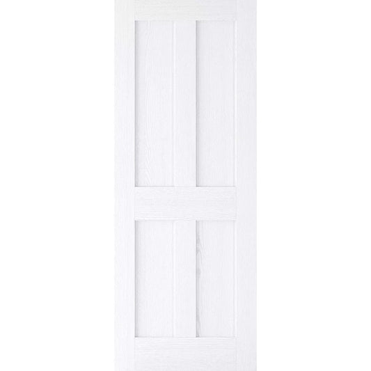 London 4P Primed White Grain