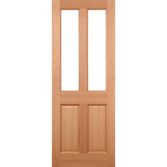 Malton 2L Glazed External Hardwood M&T