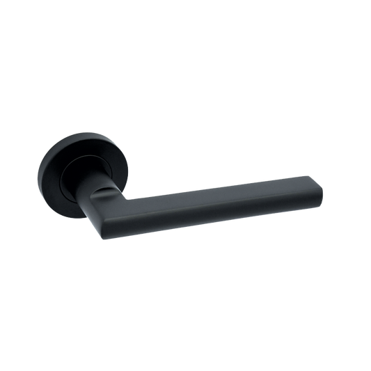Milan Privacy Matt Black Handle Pack