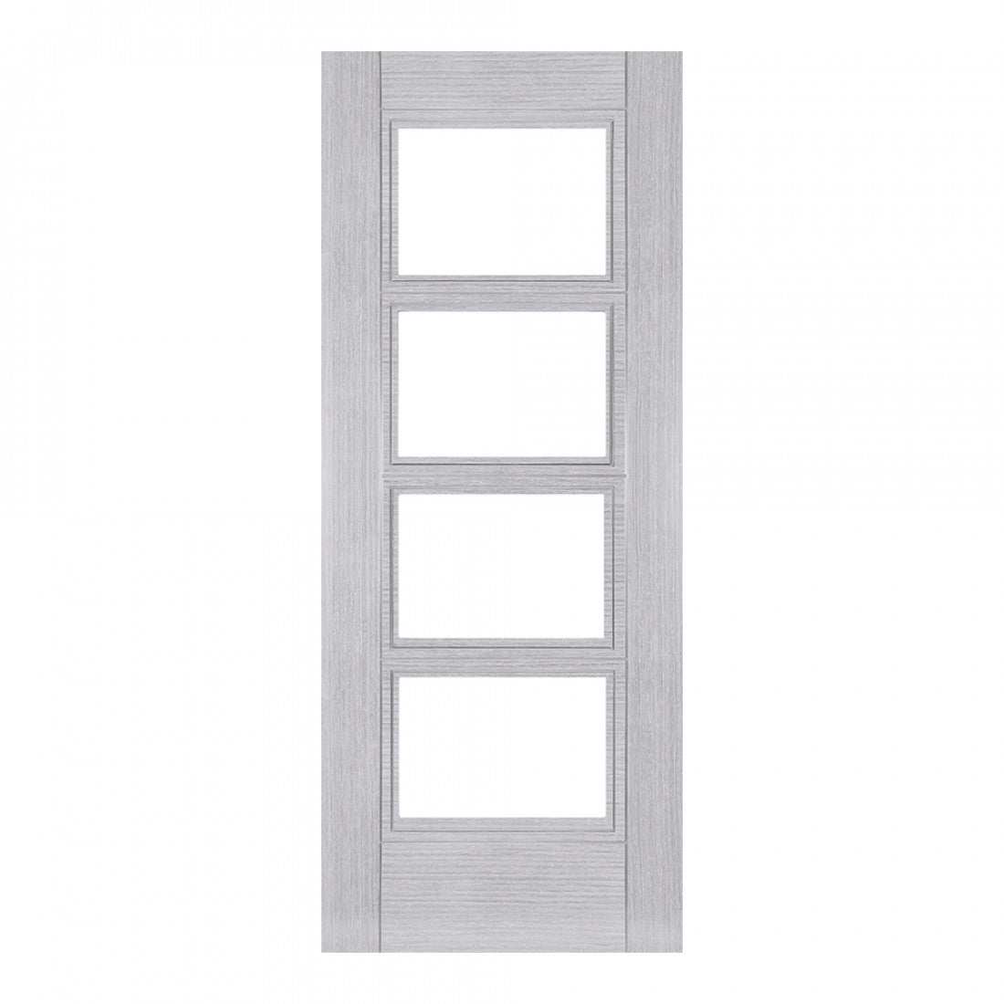 Montreal Light Grey Ash Glazed FSC Internal Door