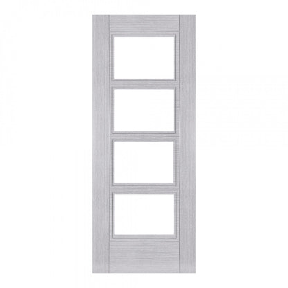 Montreal Light Grey Ash Glazed FSC Internal Door