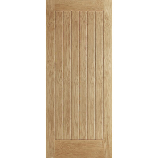 Norfolk Unfinished Oak External Door