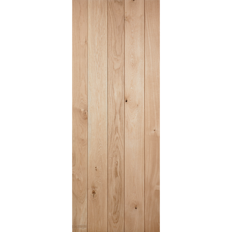 Oak Ledged Unfinished Oak