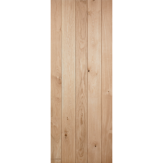 Oak Ledged Unfinished Oak