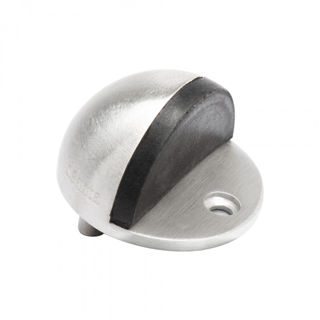 Oval Door Stop Satin Stainless Steel