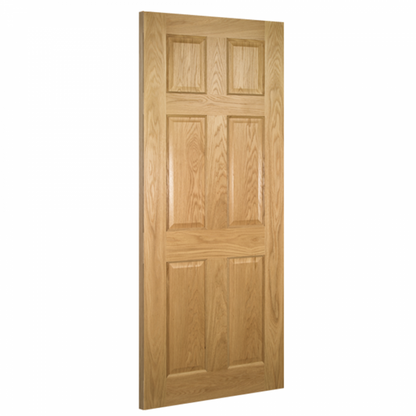 Oxford Prefinished Oak internal door Deanta 