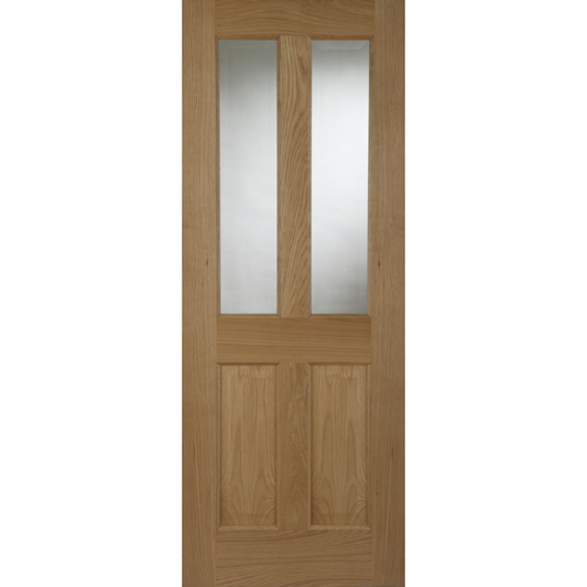 Oxford Oak 2L Glazed Unfinished