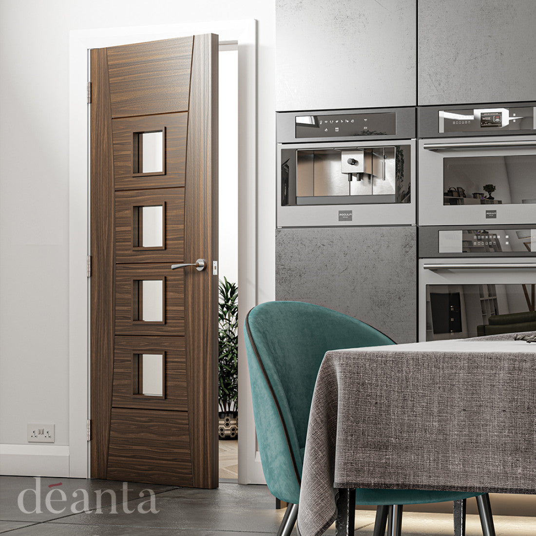Pamplona Prefinished Walnut Glazed life