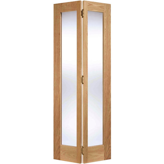 Pattern 10 Bi-Fold Unfinished Oak