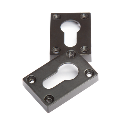 Slim Escutcheon (Pair) Matt Black