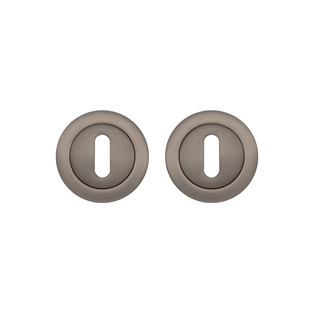 Escutcheon (Pair) Matt Satin Black
