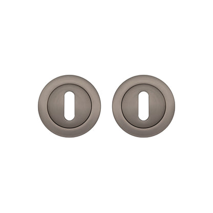 Escutcheon (Pair) Matt Satin Black