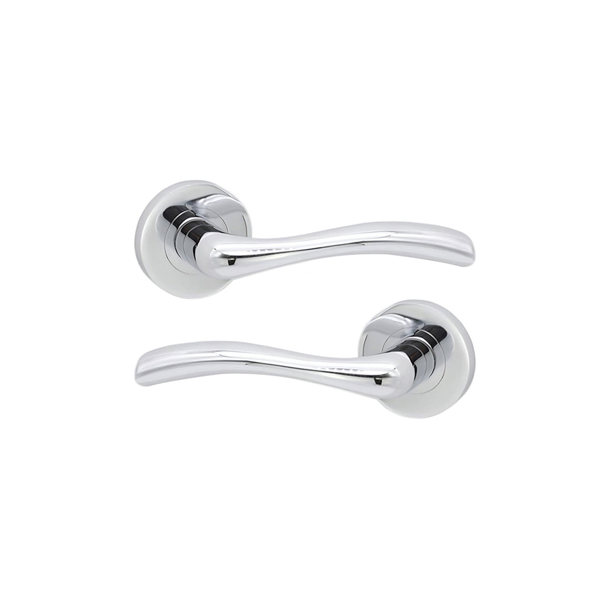 Zofie Lever Door Handle Polished Chrome