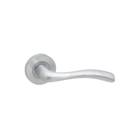 Zofie Lever Door Handle Satin Chrome