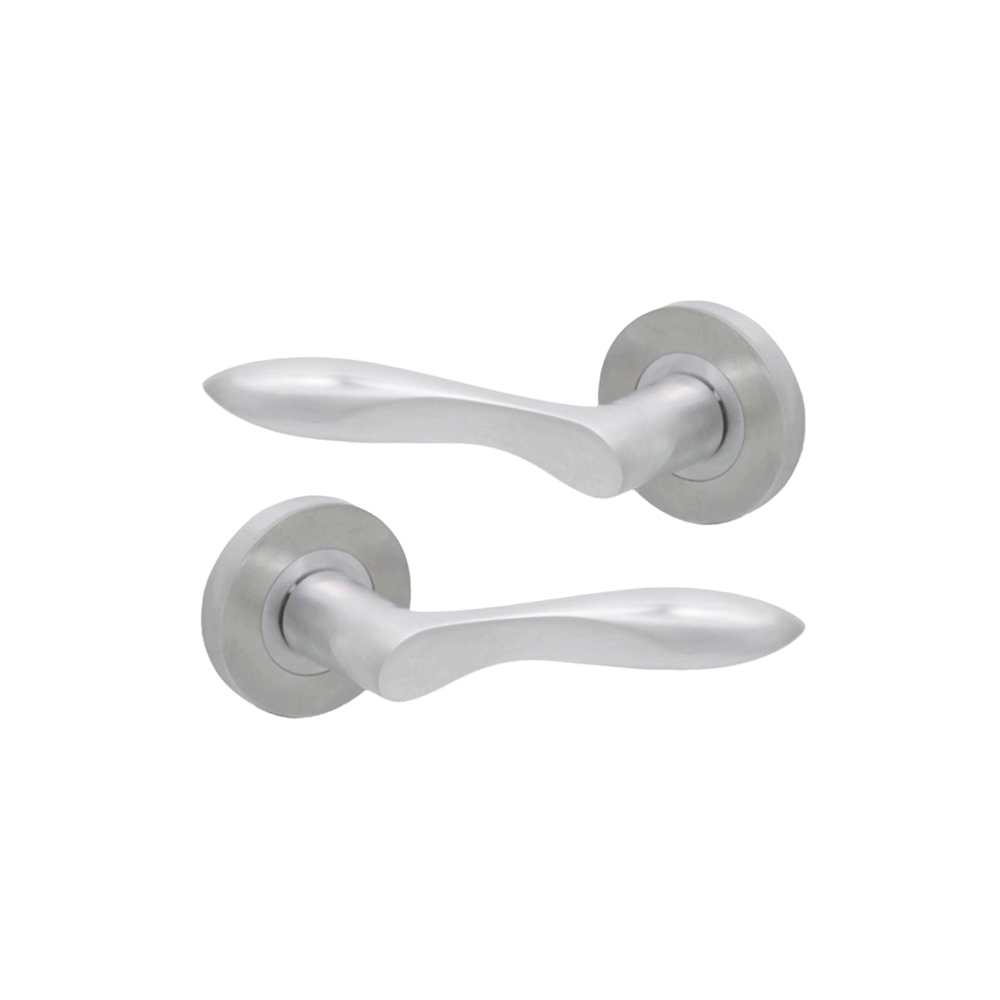 Pearle Lever Door Handle Satin Chrome