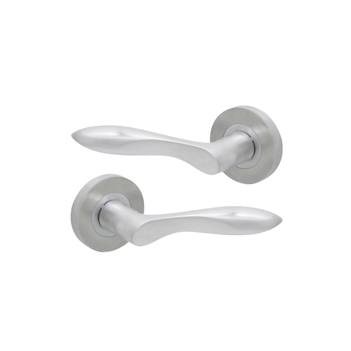 Pearle Lever Door Handle Satin Chrome