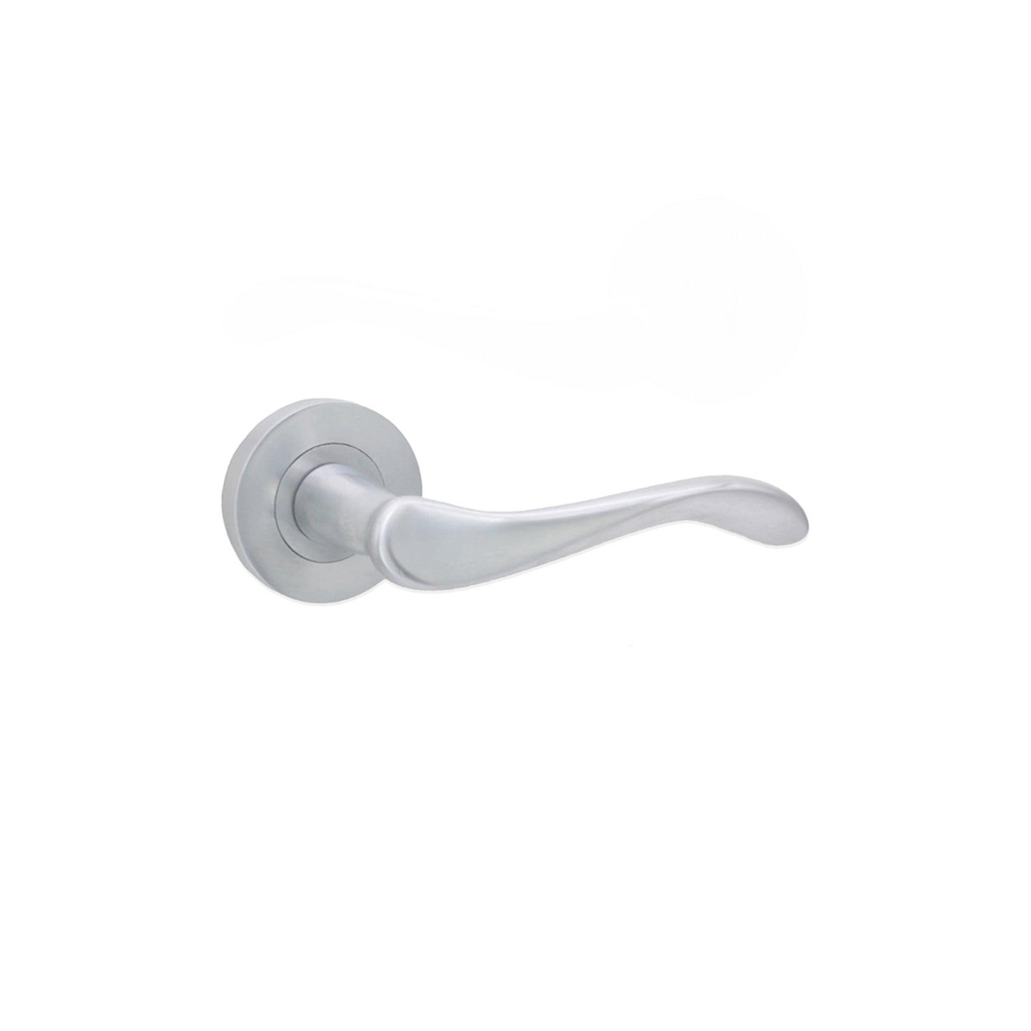 Rosalie Lever Door Handle Satin Chrome