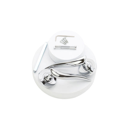Flavia Lever Door Handle Polished Chrome