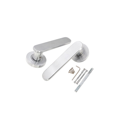 Skyla Lever Door Handle Satin Chrome