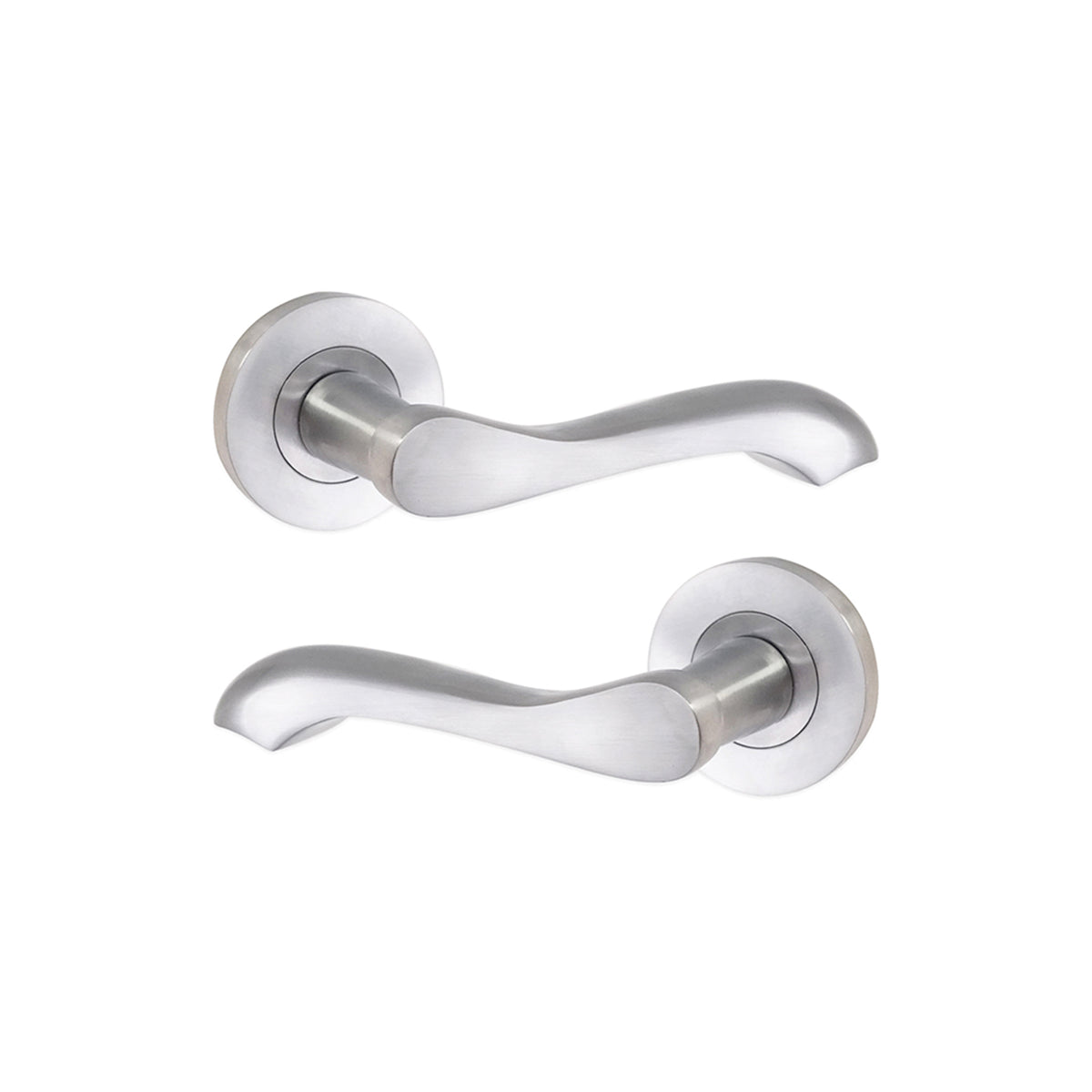 Camila Lever Door Handle Satin Chrome