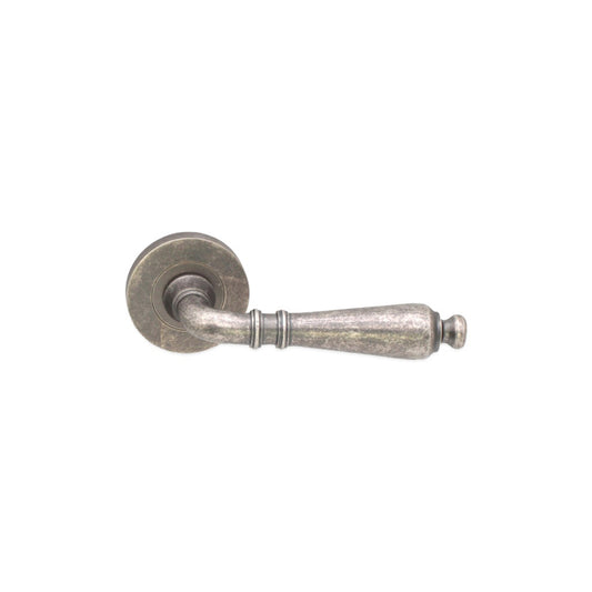 Hazel Lever Door Handle Pewter