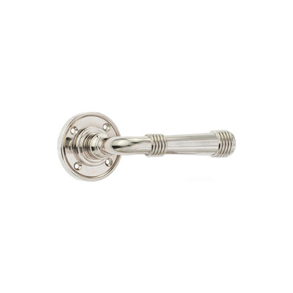 Beehive Lever on Rose Polished Nickel