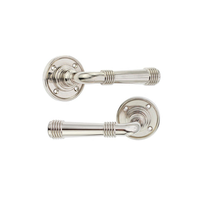 Beehive Lever on Rose Polished Nickel