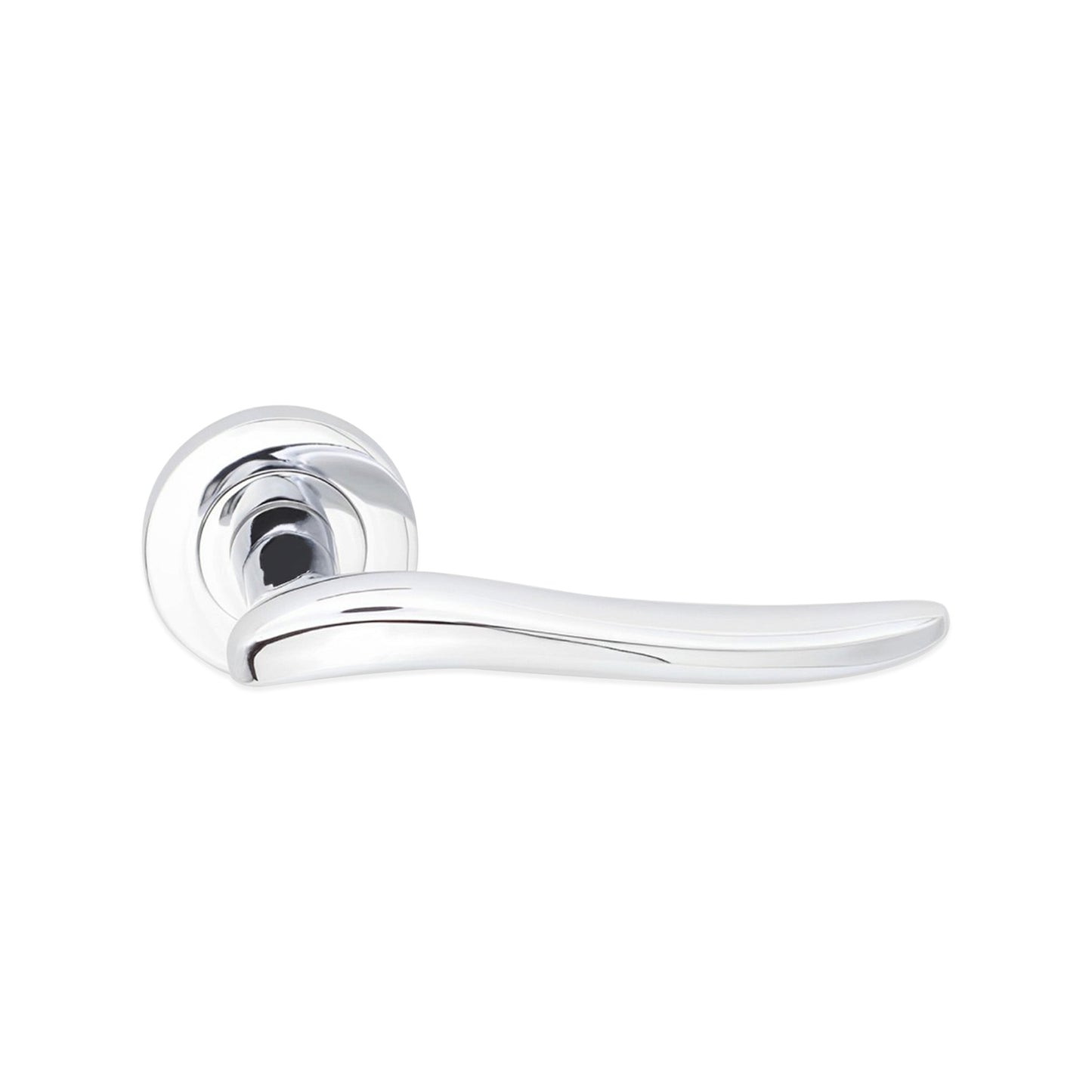 Senza Lever Door Handle Polished Chrome