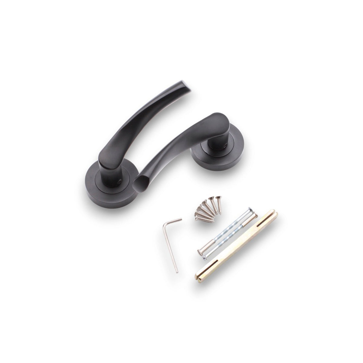 Mercury Lever Door Handle Matt Black