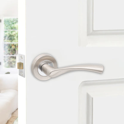 Mercury Lever Door Handle Dual Tone
