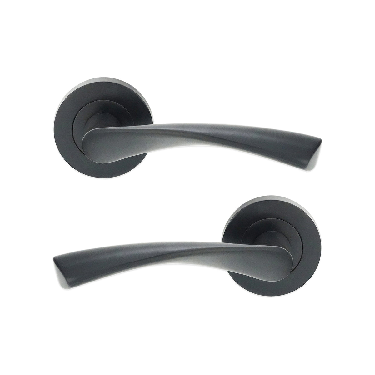 Mercury Lever Door Handle Gunmetal Grey