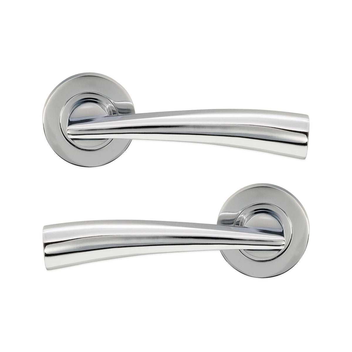 Leygo Lever Door Handle Polished Chrome